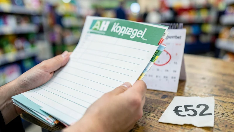 AH koopzegels: spaartempo halveert, 1,5 miljoen getroffen