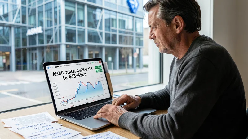€43-45 mrd: ASML scherpt omzetverwachting aan, aandeel €1.563