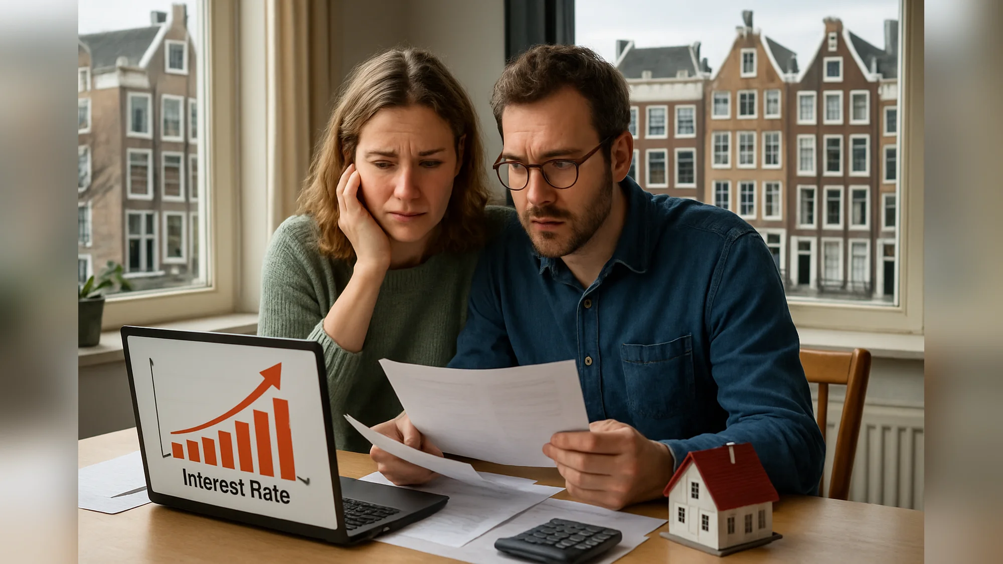 Hypotheekrente 4,01% terwijl huizenprijzen stijgen