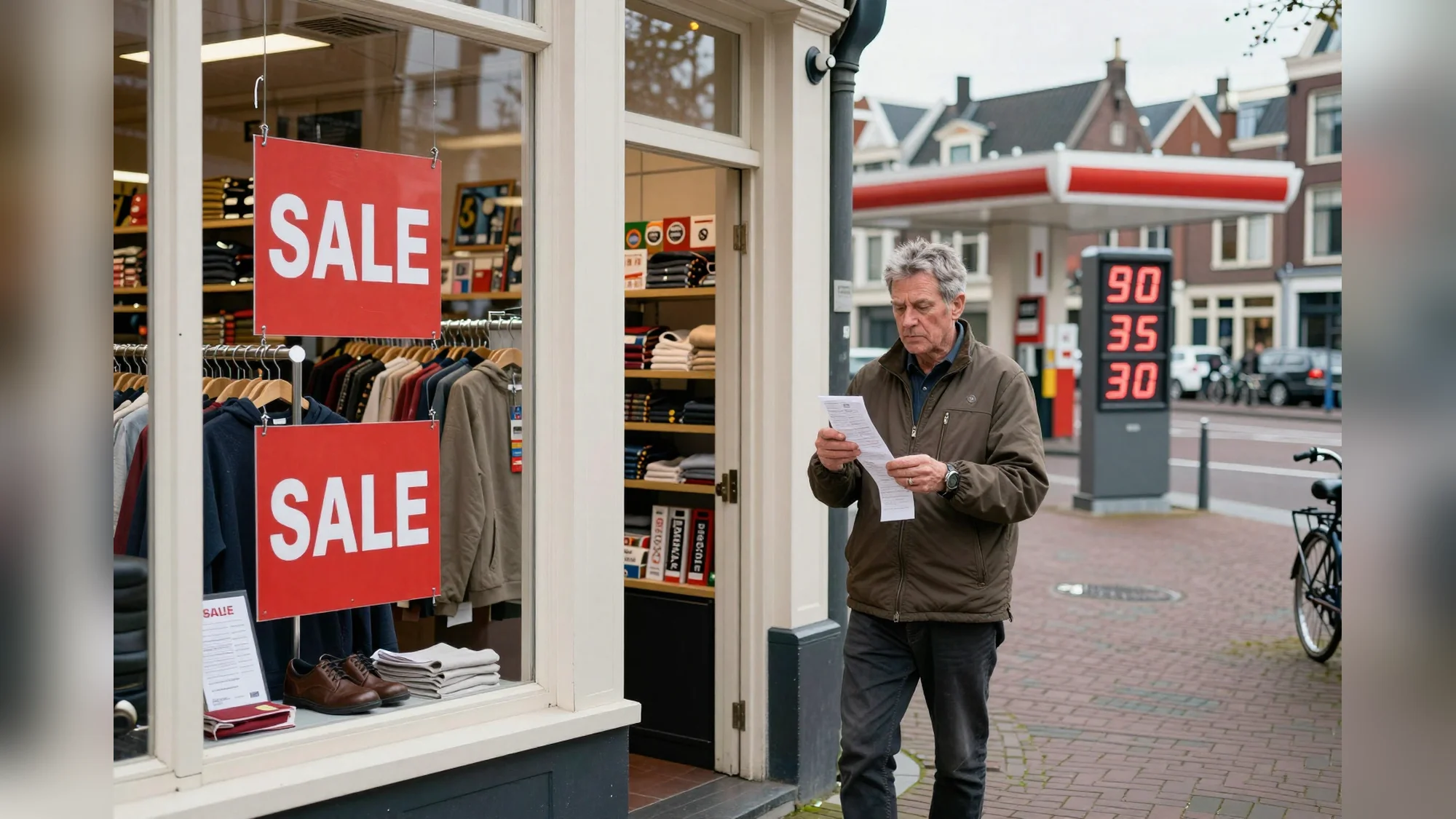 Inflatie daalt naar 2,9% in juni, energie blijft duur