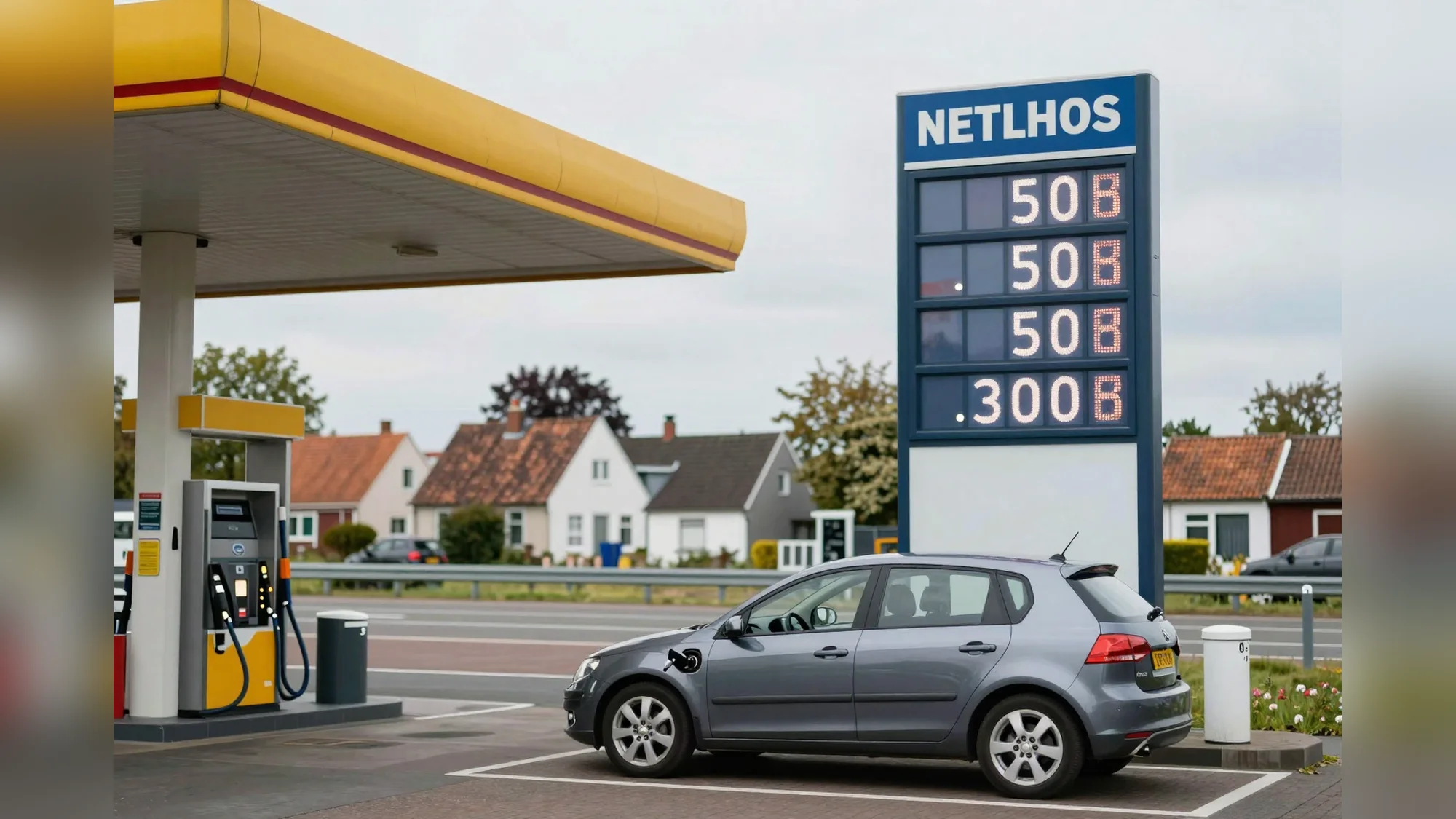 Inflatie naar 2,9% na daling brandstofprijzen