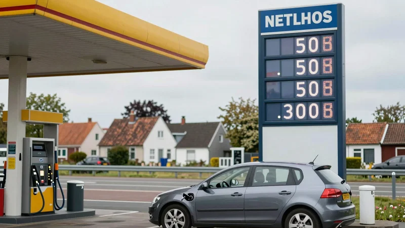 Inflatie naar 2,9% na daling brandstofprijzen