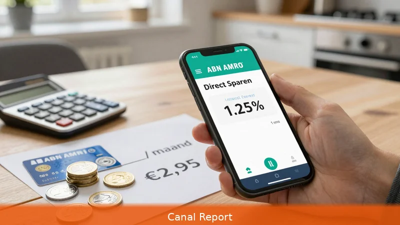 ABN AMRO spaarrekening: netto kosten tot €2,95 p/m