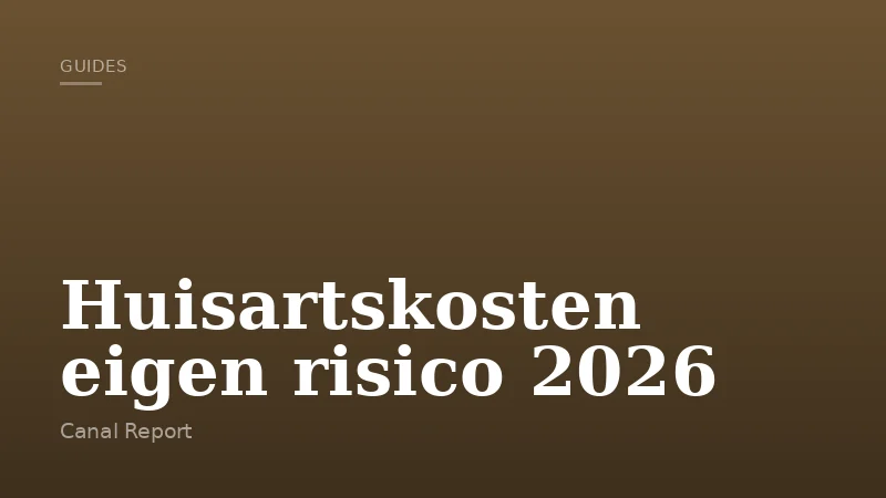Huisartskosten eigen risico 2026