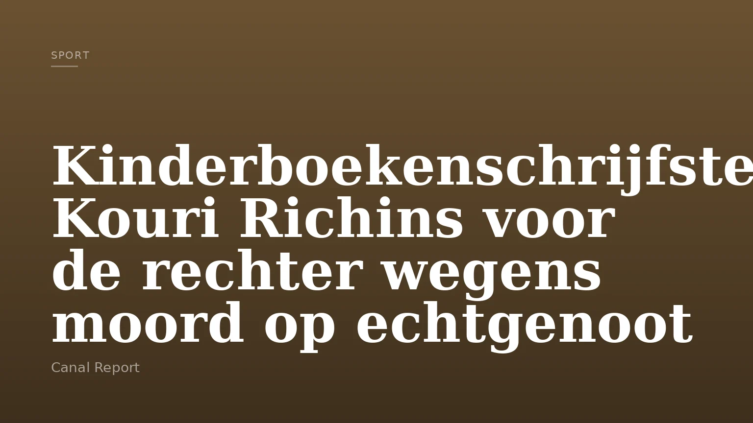 Kinderboekenschrijfster Kouri Richins voor de rechter wegens moord op echtgenoot