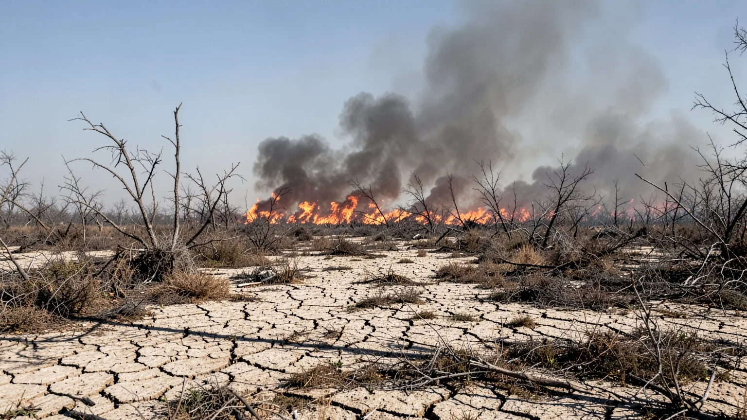 Hoe extreme droogte leidt tot natuurbranden in Europa